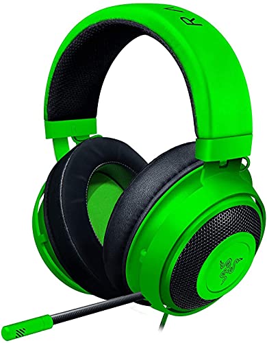 Nintendo Switch RAZER KRAKEN GREEN Fone de ouvido para jogos Razer Kraken: armação de alumínio leve
